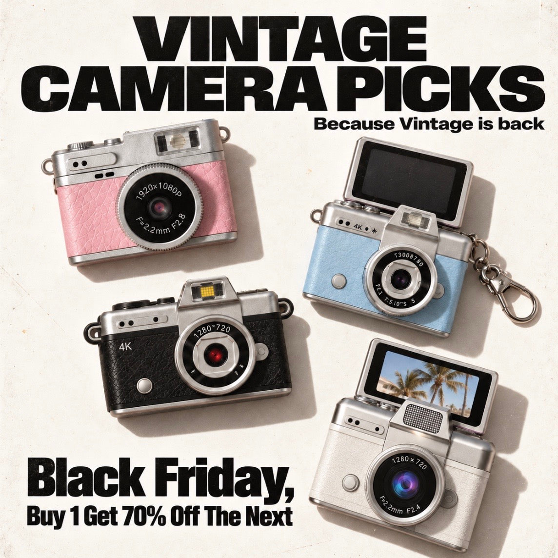 The Retro Cam™ - Black Friday Sale